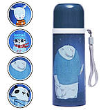 Термос із неіржавкої сталі для напоїв 350 мл NIGHT PREDATOR SP-Sport LD-B720, фото 3