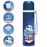 Термос із неіржавкої сталі для напоїв 500 мл NIGHT PREDATOR SP-Sport LD-B720SS, фото 4