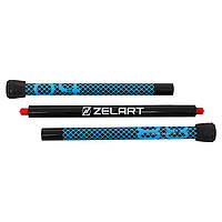 Палиця гімнастична розбірна Бодибар Body Bar 4 кг Zelart FI-9994-4