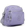 Сумка планшетка жіноча текстильна поліамід Jielshi M008 l.purple, фото 2