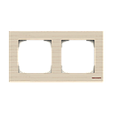 8572 FR Рамка 2-місна Sky ясень 2CLA857200A2001, фото 3