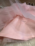 Нарядна сукня на дівчинку рожева зріст 116-122, 122-128, фото 6