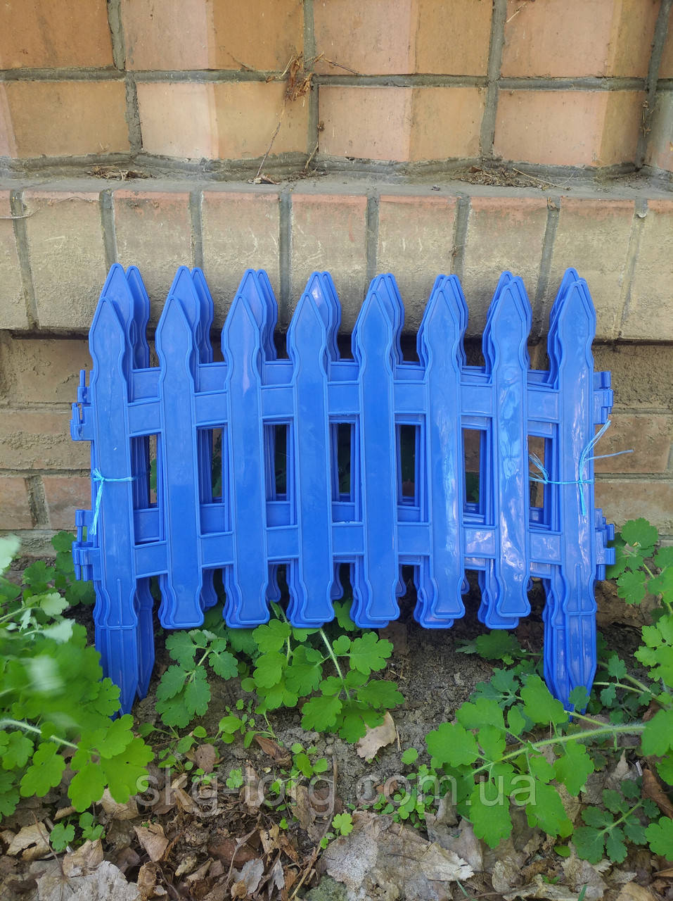 Забор декоративный пластиковый 10 шт - фото 7 - id-p1846877186