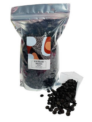 Бельгійський шоколад Veliche Gourmet Чорний Dark Sensation 72% 0,5 кг, фото 1