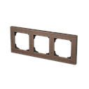 8573 WN Рамка 3-місна Sky венге 2CLA857300A2101, фото 2