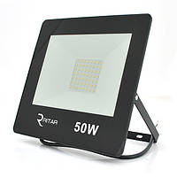 Прожектор SLIM LED RITAR RT-FLOOD50A, 50W, 56xSMD2835, IP65, 4000Lm, 6500K (100%), PF>0.9  Ra>70, от DOM-Energy