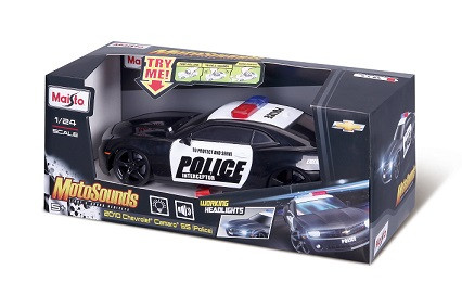 Машинка іграшкова "Chevrolet Camaro SS RS (Police)", масштаб 1:24