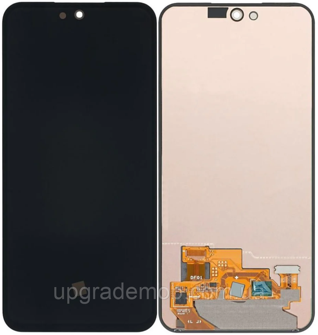 Дисплей модуль тачскрин Samsung A546 Galaxy A54 чорний TFT без функції відбитка пальця