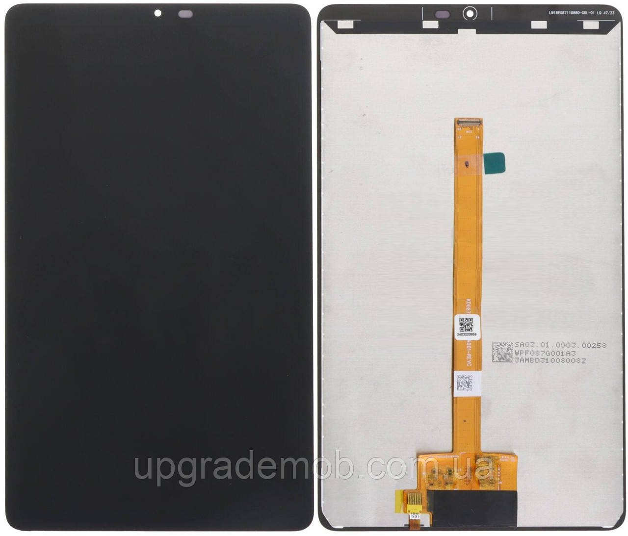 Дисплей модуль тачскрин Samsung X110 Galaxy Tab A9 8.7 версія Wi-Fi чорний оригінал