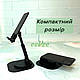 Подставка для телефона на стол металлическая Черный (60508) - фото 4 - id-p2178970910