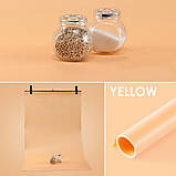 Фон для зйомки Visico PVC-1220 Orange (120x200см), фото 5