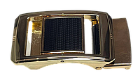 Пряжка затискач ремінна 35 мм. , пряжка для ременя Золотий Нікель