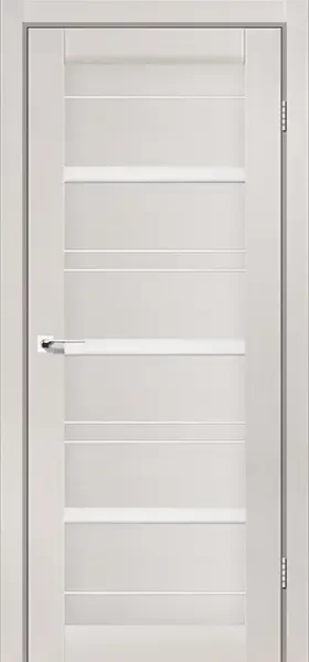 Міжкімнатні двері Darumi Darina дуб ольс скло сатин, фото 1