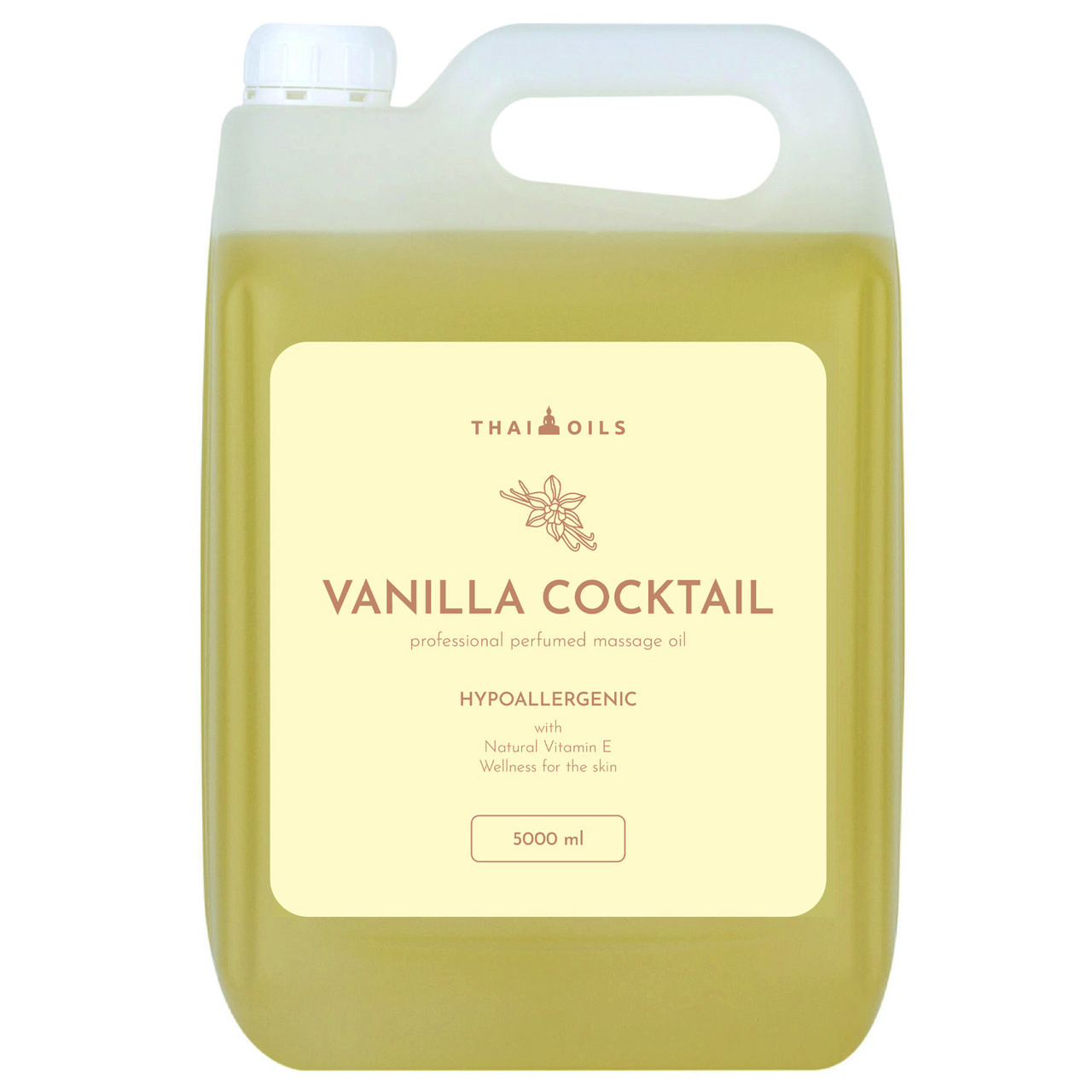 Професійна масажна олія «Vanilla cocktail» 5000 ml ванільна для масажу