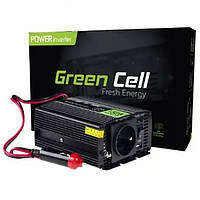 Автомобильный преобразователь напряжения инвертор Green Cell 12В на 230В 150Вт/300Вт (INV06) Б0515-1
