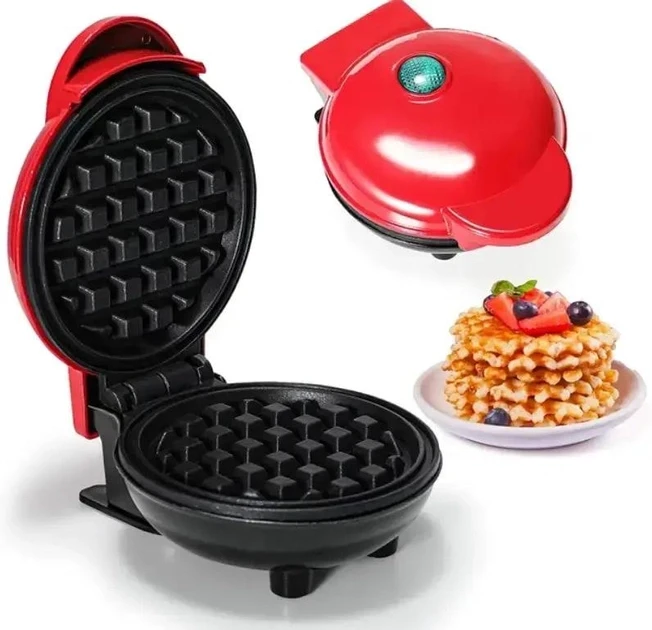 Електрична міні вафельниця Waffle Maker XL-287 з антипригарним покриттям Лучшая цена