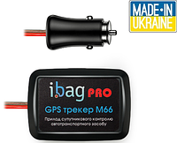 Автомобильный GPS трекер Ibag М66 PRO+WIFI Detect в прикуриватель. 25 спутников, Датчики движения.