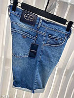Шорты джинсовые ARMANI, Мужские шорты armani jeans, Шорты джинсовые мужские удобные, Armani армани джинс