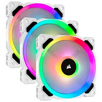 Комплект корпусных вентиляторов Corsair LL120 White RGB LED Triple Pack (CO-9050092-WW) Б1355-1