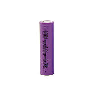 Акумулятор Li-ion 18650 3000mAh 3.7V, Purple, 2 шт. в упаковці, ціна за 1 шт от DOM-Energy