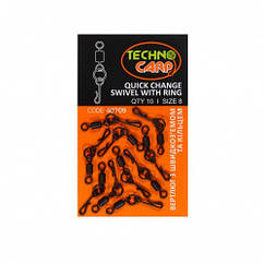 Вертлюг шарнірний з кільцем Quick Change Swivel With Ring Технокарп