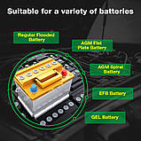 Автомобільний тестер акумуляторів KINGBOLEN BM560 (6V/12V) для машини, мотоцикла, фото 3