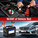 Автомобільний тестер акумуляторів KINGBOLEN BM560 (6V/12V) для машини, мотоцикла, фото 4
