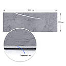 Плінтус вініловий самоклеючий глянцсовий 5000*100*2мм (D) SW-00002122, фото 4