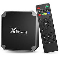 Смарт ТВ приставка X96 mini 2023 S905W2 2/16 Гб Smart TV Box Android 11 Андроид ТВ бокс Б2279-1