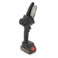 Акумуляторна ланцюгова пилка Mini Chain Saw 15cm, 24V, зарядний+акумулятор, Вох от DOM-Energy