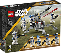 Конструктор LEGO Star Wars Боевой набор клонов-пехотинцев 501-го легиона 75345 ЛЕГО Б2501-1