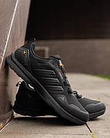 Кроссовки мужские Adidas Terrex Light GTX Triple Black черные SRV AD071