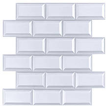 Декоративна ПВХ плитка на самоклейці 300х300х5мм Цегла, ціна за 1 шт. (СПП-501) SW-00000665