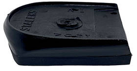 Підбор жіночий пластиковий 1552 р.1-2 Висота без набійки 1,1-1,2 см Чорний