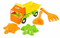 Песочный набор с машинкой Wader Mini truck (39157) TR, код: 1801346