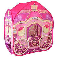 Детская игровая палатка для девочки «Карета» (M-3316) Б3215-1