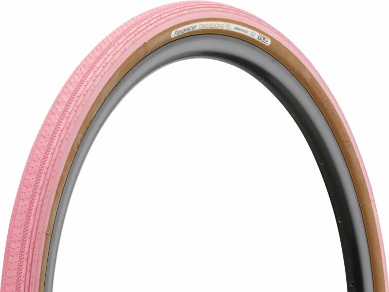 Покришка Panaracer 700x38C GravelKing Color Ltd складані 420г рожевий/коричневий