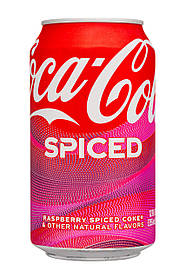 Напій Coca-Cola Spiced Raspberry Spiced Coke Natural Flavor, 335мл