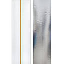 Самоклеючі шпалери білі із золотою смужкою 2800х500х2мм SW-00001144, фото 3