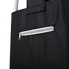 Сумка-візок господарський на колесах, до 130кг (95х35х30см) Чорний / Сумка для покупок на колесах, фото 5