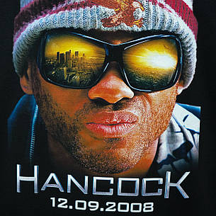 Футболка з принтом Хенкок Hancock XXL Чорний, фото 3