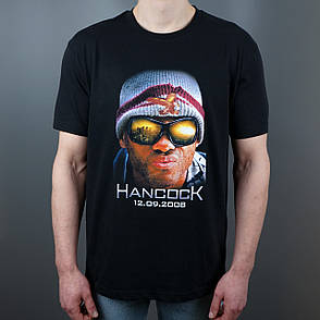 Футболка з принтом Хенкок Hancock XXXL Чорний, фото 1