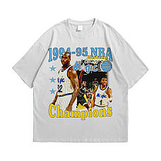 Футболка з принтом баскетбольна Shaquille O'Neal Orlando Magic L Білий, фото 4