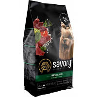 Сухой корм для собак Savory Small Breeds rich in Fresh Lamb 3 кг (4820232630327)