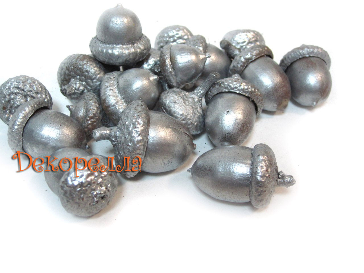 Жолудь (натуральний) срібло, фото 1