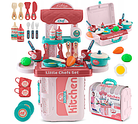 Кухня детская игровая Ricokids Розовая (772900) для детей Б6088-1