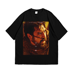 Футболка з принтом Dune частина 2 - Стілґар XL Чорний, фото 1