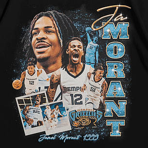 Футболка з принтом баскетбольна Ja Morant XXL Чорний, фото 3