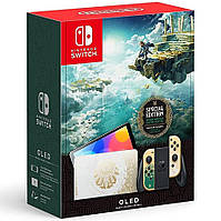 Портативная игровая приставка Nintendo Switch OLED Legend of Zelda Special Edition нинтендо свич Б5502-1