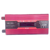Инвертор для дома Solar Smart King Power 1200W 012 12V-220V (1 розетка/ 1 USB)
